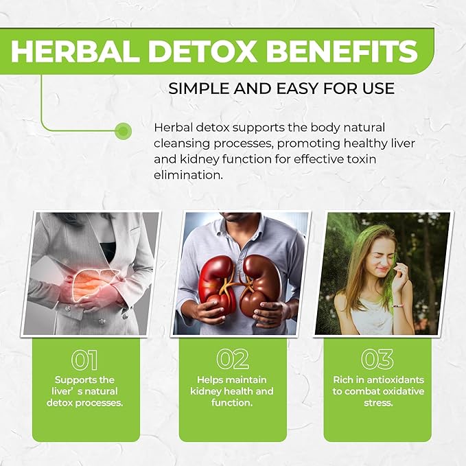 DetoxNextGen Advanced Fast-Acting Detox Liver &amp Kidney Support Supplement with Milk Thistle &amp Dandelion Root - Promotes Natural Cleansing &amp Toxin Removal Dietary Supplement | 60 Capsules