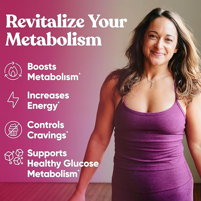 Eu Natural Metabolism for Her and Move &amp Glow Collagen Bundle - Support for Metabolism and Skin &amp Joint Health