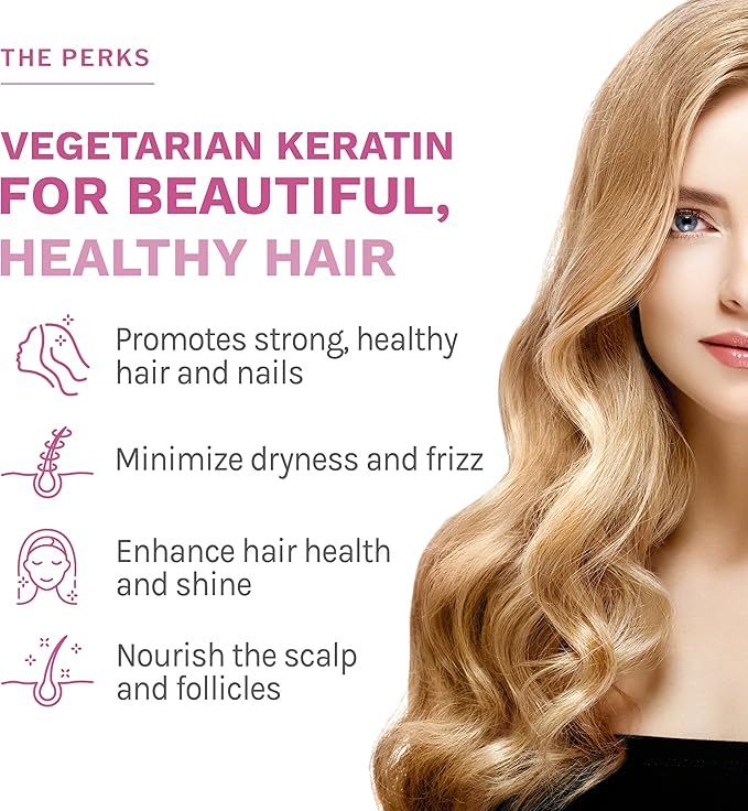 Reserveage Beauty Keratin Hair Booster with Biotin &amp Resveratrol - Hair &amp Nail Growth Supplement for Women - Supports Healthy Thickness &amp Shine with Biotin - 120 Capsules (60 Servings)