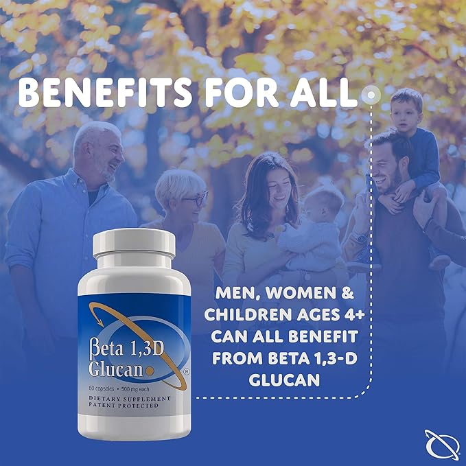 Transfer Point Immune Support Supplement Highly Purified Beta Glucan 500 mg per Capsule (Pack of 1 - b-glucan Fiber)