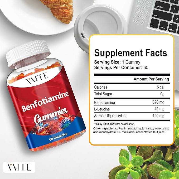 VAITE Benfotiamine Gummies Supplement