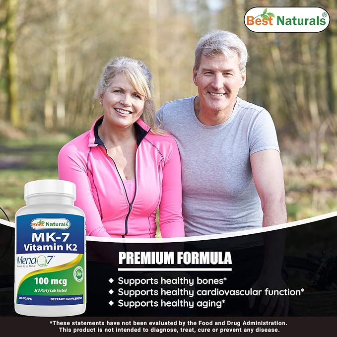 Magnesium Glycinate 425 mg &amp MK-7 Vitamin K2 100 mcg