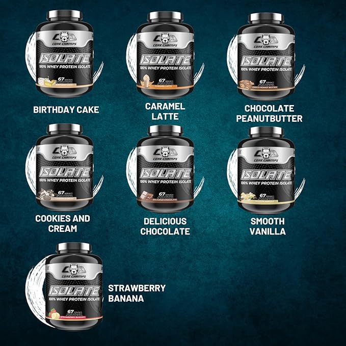 Isolate Protein Powder | 100% Whey Isolate | 25g Protein + All Essential Amino Acids | for Strength &amp Lean Muscle | 4.4 Pounds (Caramel Latte)
