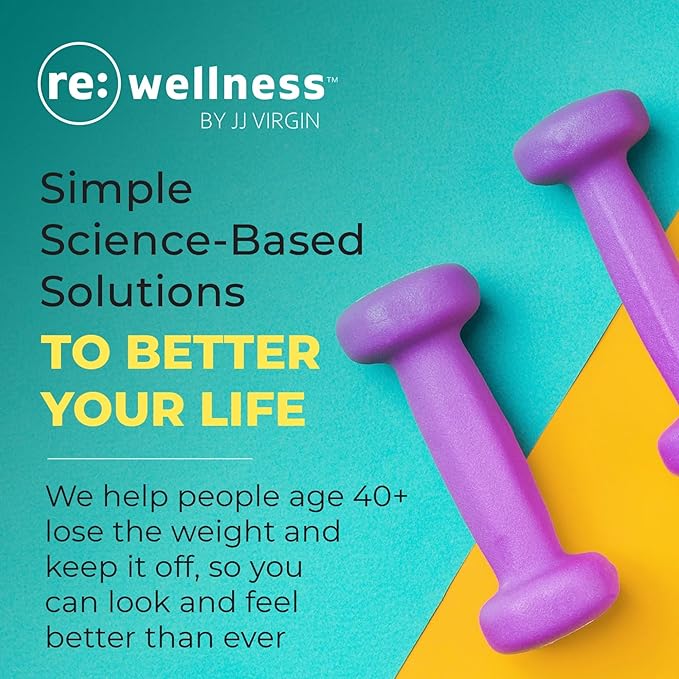 Reignite Wellness by JJ Virgin | Chocolate Paleo-Inspired All-in-One Shake | Gluten Free + Dairy Free Protein Powder | Contains 20G of Beef Protein with Vitamins Minerals Amino Acids | 30 Servings