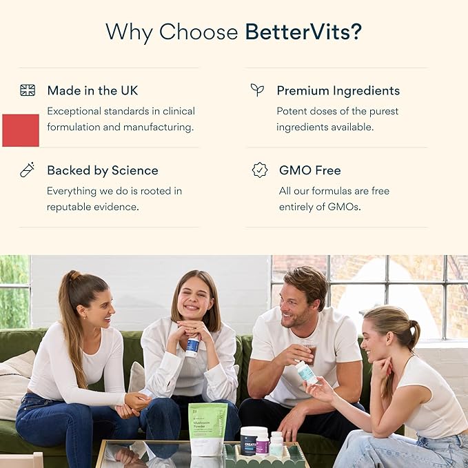 Betterrvits Hair Growth Vitamins for Women - Biotin 12000 mcg with Zinc Copper and Selenium Complex | Hair Skin and Nails Supplement for Women and Men with Keratin KeraGlo | 60 Capsules