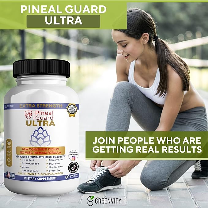 Pineal Guard Ultra Eye Health Supplement 60 Capsules 30-Day Supply (3)