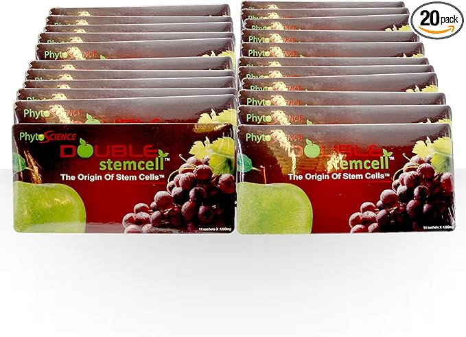 20 Pack Phytoscience Double StemCell Phyto Cell Tec Anti Aging Formula Swiss Quality Formula Rejuvenate Antioxidant Expiry 2020 Free Express Shipping