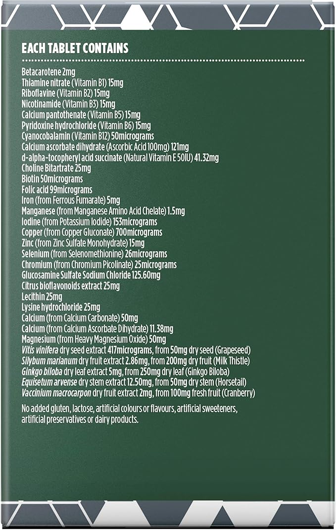 Nature's Own Bodyfuel 50+ Multivitamin 60 Tablets