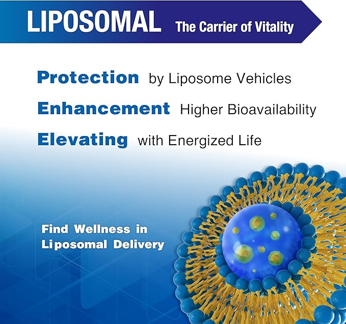 LOVITA Liposomal NR (Nicotinamide Riboside) 1000 mg with Quercetin &amp Trans-Resveratrol Support Cellular Health and Healthy Aging 100 Vegan Enteric-Coated Capsules
