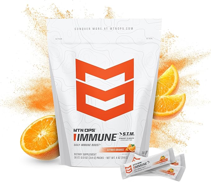 MTN OPS Immune STM Raspberry + Orange Citrus Bundle