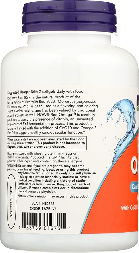 Now Foods Red Omega 90 Softgels