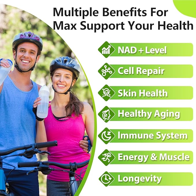Sublingual NMNH 500mg (240-Day Supply 500mg per Serving) NMNH(Dihydronicotinamide Mononucleotide)NAD Supplement for NAD Levels as We Age for Anti-Aging Energy Immunity Focus - 120 Count