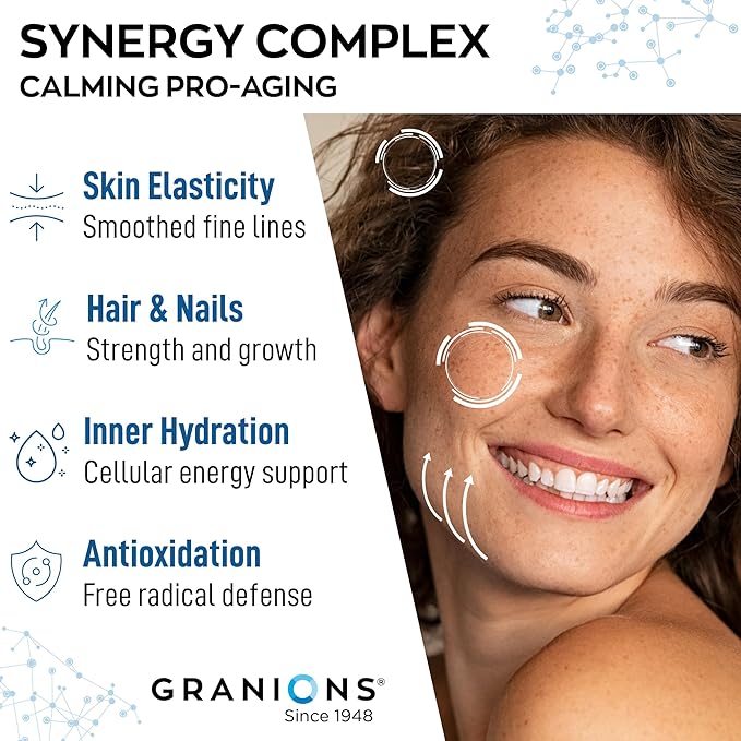 Marine Collagen Powder Supplement - Type I Hydrolyzed Marine Collagen Peptides Biotin Hyaluronic Acid Vitamin C Vital Antioxidants Complex - Skin Supplements for Women - Pink Lemonade 9.7oz