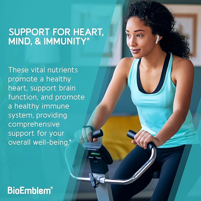 BioEmblem Magnesium Glycinate with Zinc and Beauty Probiotics