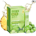 [Liveling] Pineapple Cider Vinegar Drink Stick &amp 3-in-1 Shot with ACV – Korean-Plum Flavor | Supports Digestion Daily Cleanse Sugar-Free Low-Calorie Portable On-The-Go Packets (30 sticks)