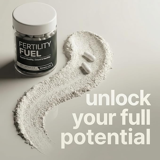 Fertility Fuel – Male Fertility Supplements - Mens Fertility Supplement &amp Fertility Supplements for Men - Support Reproductive Health - 90 Capsules - Alternative to Mens Prenatal Vitamins
