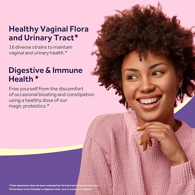 Doctor's Recipes Women’s Probiotic &amp L-Theanine 200 mg
