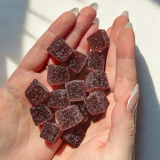 Snoozy Bedtime Buddy Reishi Mushroom Sleep Gummies | Chamomile Valerian Root Lemon Balm Extract | Natural Sleep Aid Melatonin Free | Raspberry Flavored 60 Gummies 1 Pack
