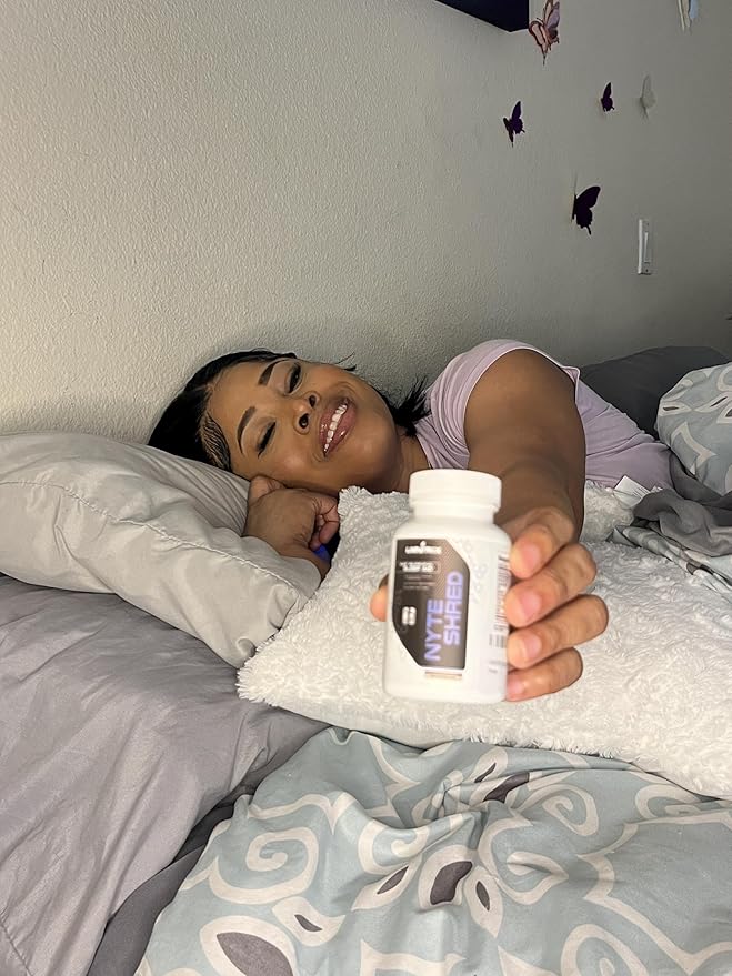 Sleep Aid Supplement for Men &amp Women - Loaded with Ashwagandha GABA &amp Valerian Root for Relaxation and Mindful Sleep - Burner Sleeping Pills for Deeper Sleep &amp Fat Management- 60 Capsules