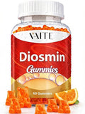 VAITE Diosmin 1000mg - Vein Support Supplements for Varicose Veins - Leg Health Supplement Formula Venous Optimizer Citrus Bioflavonoids Helps to Circulation for Legs Chews Gummy 60 Vegan Gummies
