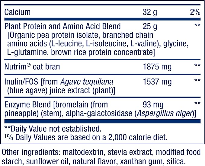Life Extension Wellness Code® Plant Protein Complete &amp Amino Acid Complex (Vanilla) Plant-Based Protein Powder Plus branched-Chain Amino acids Gluten-Free Non-GMO Vegetarian 450 Grams