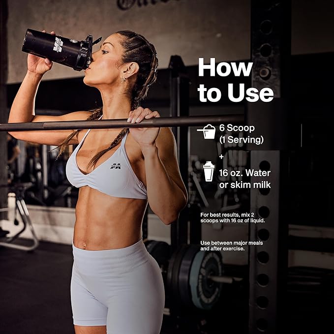 MuscleTech Platinum 8-Hour Protein Powder - 7 Premium Protein Sources with Whey &amp Casein Protein for Increased Lean Muscle Strength &amp Improved Recovery - Milk Chocolate 50 Servings