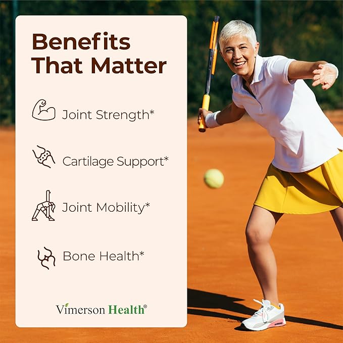 Glucosamine Chondroitin MSM – Joint Support Supplement for Women and Men with Glucosamine Sulfate 1500 mg Chondroitin and MSM – for Cartilage Joint Health and Flexibility – 90 Tablets