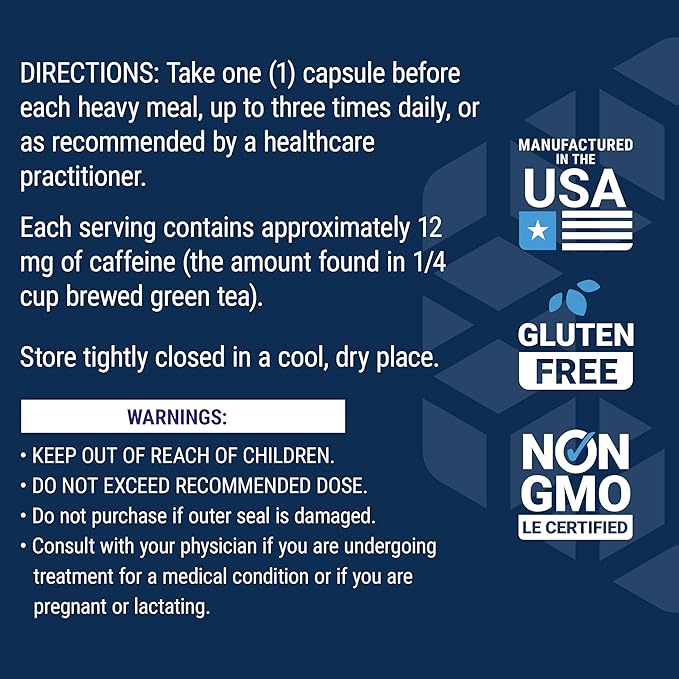 Life Extension CoffeeGenic® Green Coffee Extract 400 mg standardized for 50% chlorogenic Acid After-Meal Metabolism Support Gluten Free Non-GMO Vegetarian 90 Capsules