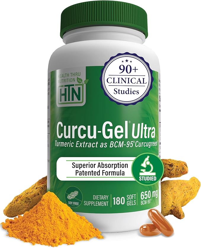 Health Thru Nutrition BCM-95 Curcumin + BosPure Boswellia Super Bundle - 6 Month Supply