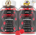 Brain &amp Mood Support Gummies Super Vitamin B Complex for Men &amp Women All B Vitamin B1 B2 B3 B5 B6 B7 Folate MethyB12 with PABA Inositol Choline Supports MTHFR Gene &amp Energy Vegan 12
