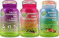 SUPPLEMENTS STUDIO Vegan Bone Immune &amp Energy Support Trio – Whole Food Multivitamin with Iron + Women’s Multivitamin with Iron &amp Plant-Based Calcium Magnesium Complex with D3 K2 and Turmer
