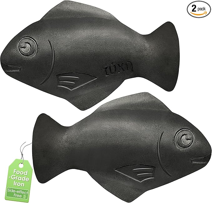 Iron Fish (2-Pack) – Natural Cooking Tool to Add Minerals to Food &amp Water Safe &amp Reusable Supplement for Iron Deficiency Anemia &amp Vegans