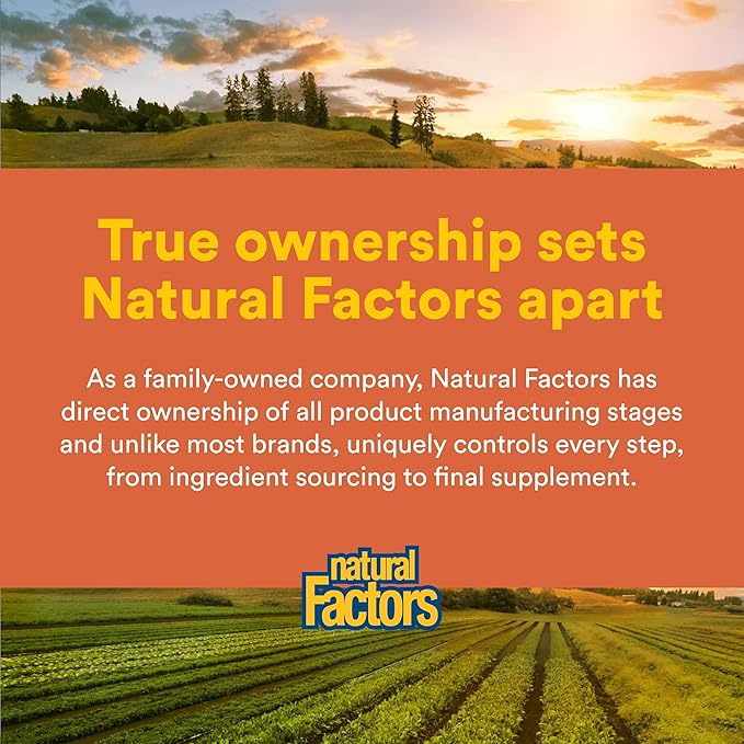 Natural Factors Bioactive Quercetin EMIQ - Immunity Support Supplement with Vitamin C - Quercetin for Upper Respiratory &amp Heart Health - 60 Vegetarian Capsules (60 Servings)