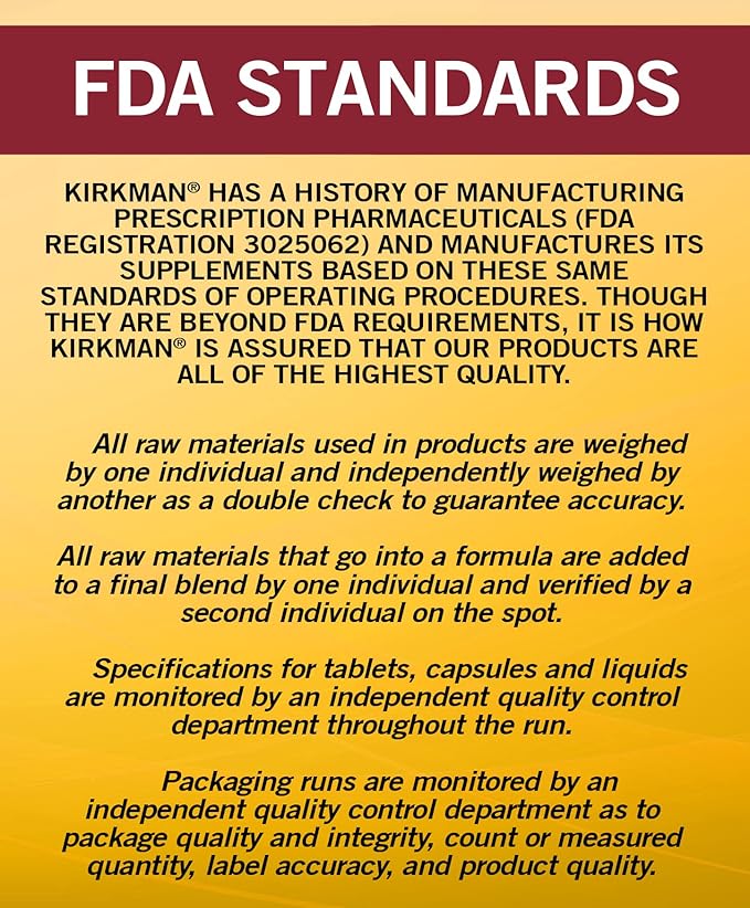 Kirkman - Vitamin D3 4000 IU - 120 Capsules - Supports Immune Health - Helps Build Strong Bones - Hypoallergenic