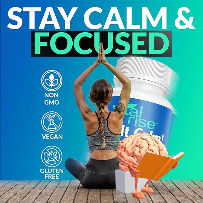 Adult Calm Magnesium Chewables – Magnesium Ashwagandha &amp L-Theanine Supplement for Stress Mood &amp Relaxation High Absorption Non-GMO Grape Flavor (60 Chewables)
