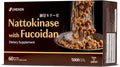 Umeken Nattokinase Plus Fucoidan Nattokinase Supplement 5000FU Natto Odor Free Easy to Take Okinawan Fucoidan Japanese Supplement 60 Counts Pack of 1