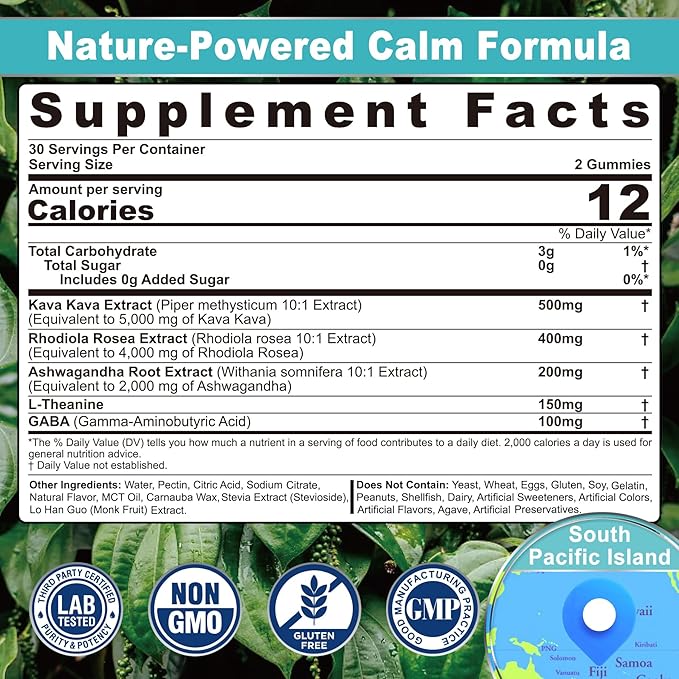 Fiber Kava Gummies