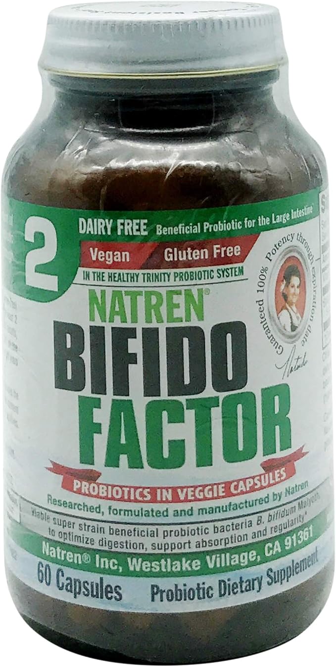 Natren Bifido Factor Dairy Free 60 Capsules