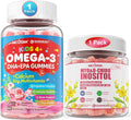 Inositol Gummies + Omega 3 (EPA/DHA) Gummies for Kids