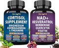 Cortisol &amp NAD Supplement Bundle (120 Capsules)