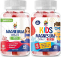 Magnesium Gummies for Kids &amp Adults - 500mg - Calm Magnesium Chews - Magnesium Citrate Chewable Supplement for Mood &amp Muscle Support