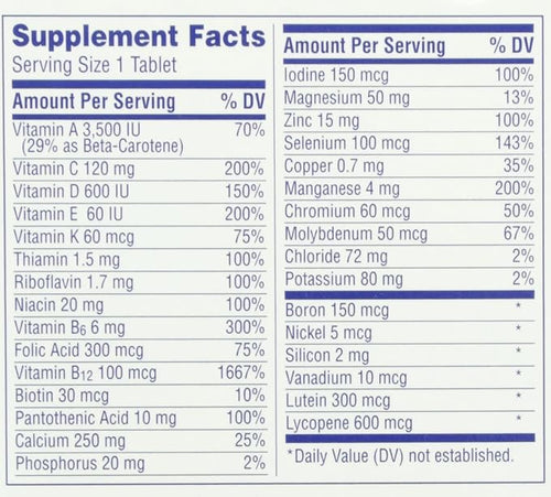 (2 Pack) Centrum Silver Men 50+ 65 Count Each