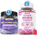 NEVISS Melatonin Vitamin D3 + Vitamin B12 Gummies