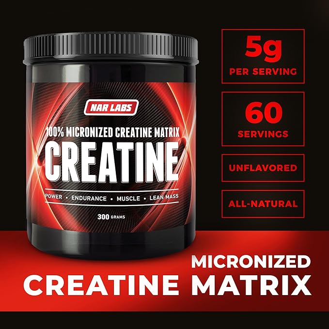 Creatine Matrix 300 Grams | Natural | Non-GMO | Gluten Free | 60 Servings
