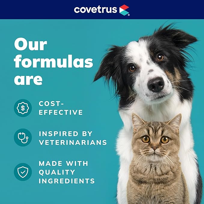 Covetrus Omega-3 Soft Gels for Large Dogs – Essential Fatty Acids with Vitamins A E &amp D3 – Skin Coat &amp Joint Supplement – 60 Count