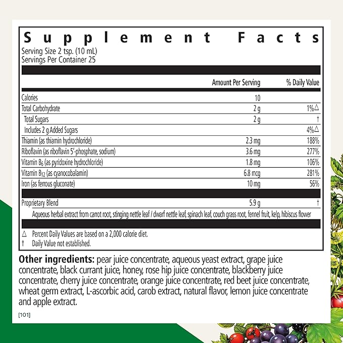 Floradix by Salus Gallexier Herbal Bitters (8.5 oz) &amp Iron &amp Herbs (8.5 oz) Bundle - Herbal Bitter for Digestive Support* - Iron Supplement for Healthy Energy Support*