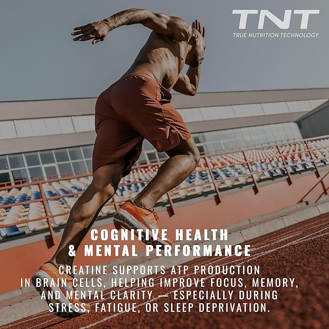 TNT Creapure® Creatine Monohydrate Powder (100 Servings) • Made in Germany • 5g per Serving • Supports Strength Endurance &amp Cognitive Energy* • Micronized Vegan 99.99% Pure