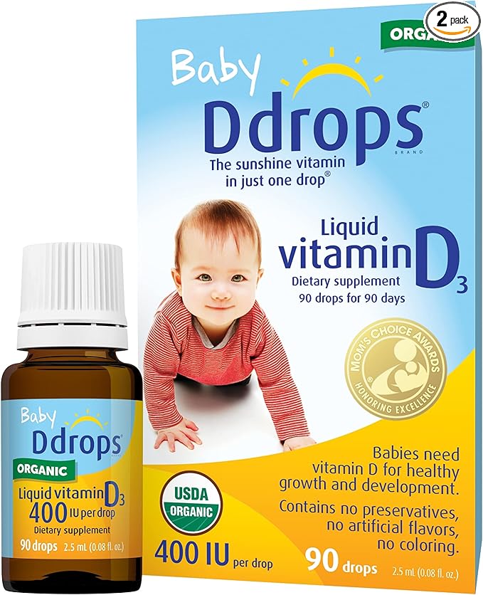 Ddrops Baby 400 IU Drops Pack of 2