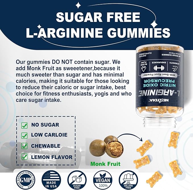 Magnesium Glycinate Gummies + L Arginine Gummies