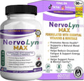 NervoLyn Max Maximum Strength Nerve Support Supplement 60 Capsules with Vitamin B Complex Vegan Gluten Free Non-GMO 30 Day Supply (1)